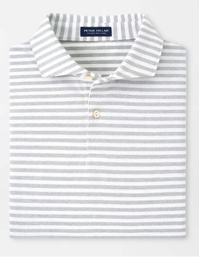 Peter Millar - Albatross Cotton-Blend Performance  Polo - Eucalyptus