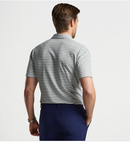 Peter Millar - Albatross Cotton-Blend Performance  Polo - Eucalyptus