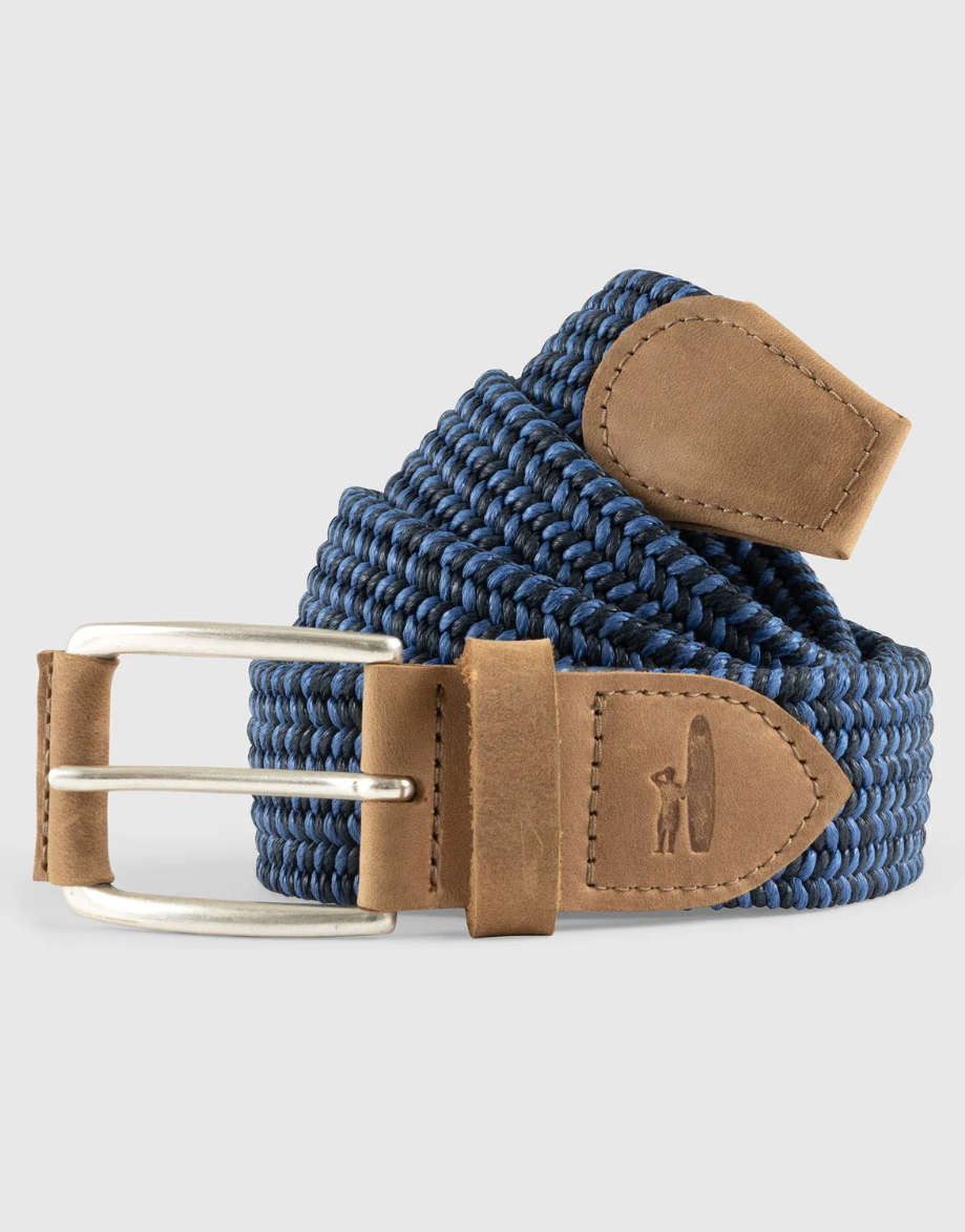 Johnnie-O - Cotton Stretch Belt - Twilight