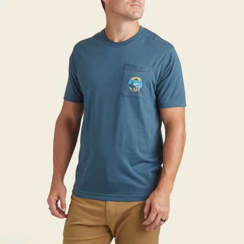 Howler - Select Pocket T - Hill Country Sliders Crest - Key Largo