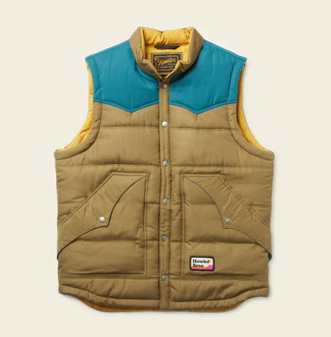 Howler - Rounder Vest - Capers/ Dark Teal