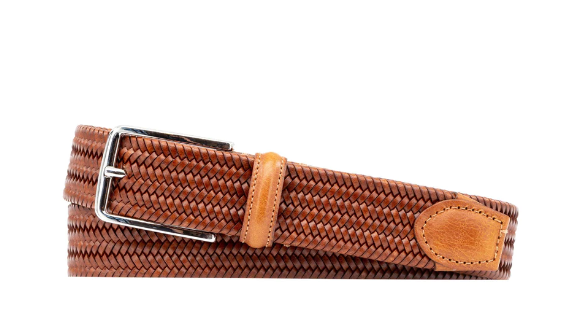 Martin Dingman - Lexington Belt - Saddle Tan