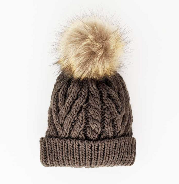 Huggalugs - Pom Pom Beanie Hat