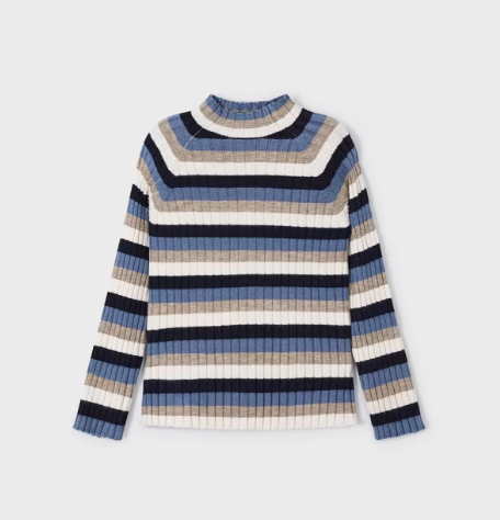 Mayoral - Rib Mock Neck Sweater