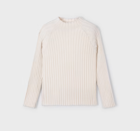 Mayoral - Rib Mock Neck Sweater