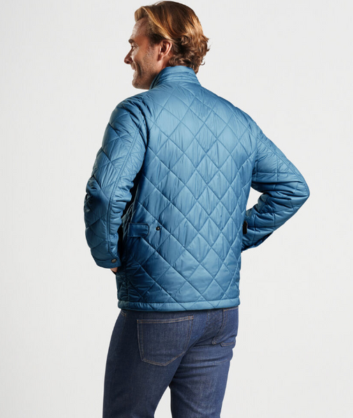 Peter Millar - Norfolk Quilted Bomber - Reservoir