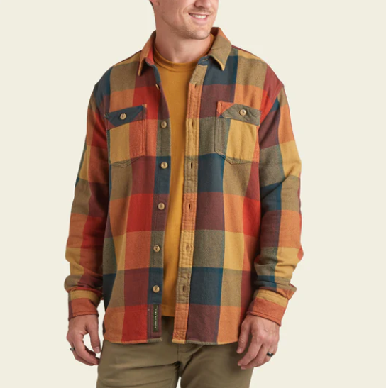 Howler Bros - Rodanthe Flannel - Riddell Plaid - Northwoods