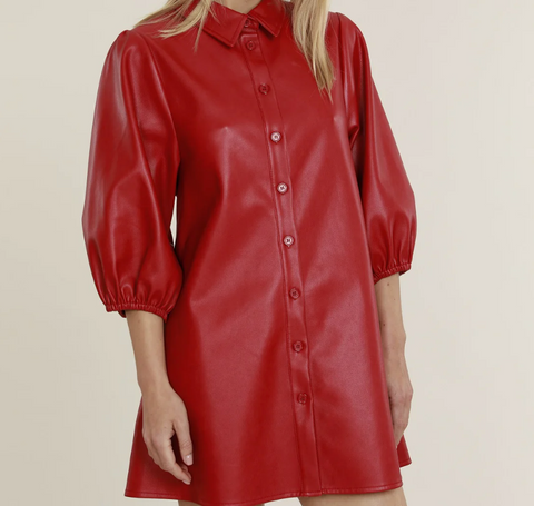 Dolce Cabo - Tunic Dress - Scarlet