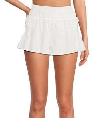 Free People Movement - Get Your Flirt On Short - White