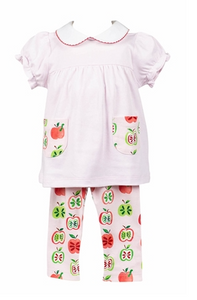 Proper Peony - Gala Apples S/S Tunic Set