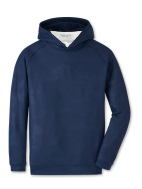 Peter Millar - Pine Youth Camo Performance Hoodie - Navy