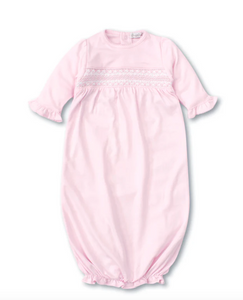 Kissy Kissy - Sack w/ Hand Smocked - Pink