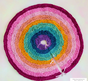 One Hundred 80 degrees - Rainbow Tree Skirt - 60"