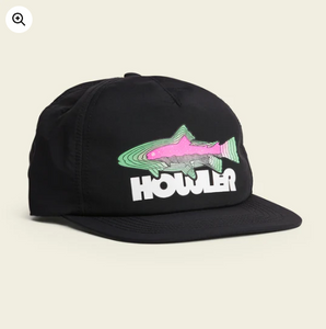 Howler - Unstructured Snapback Hat - Trucha Black