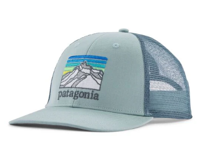 Patagonia - Line logo Ridge Trucker Hat - Thermal Blue