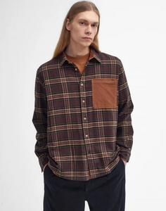 Barbour - Wolfwood OS Checked Shirt - Brown