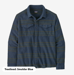 Patagonia - M's Fjord Flannel Shirt - Smoulder Blue