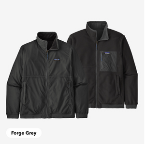 Patagonia - M's reversible Shelled Microdini Jacket - Forge Grey