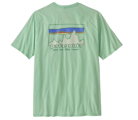 Patagonia - Skyline Organic T-Shirt - Rinsed Green