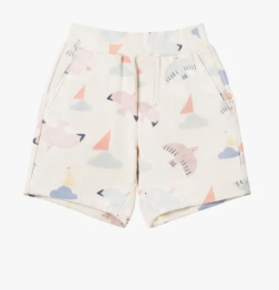 Petite Revery - French Terry Shorts - Summer Sailing