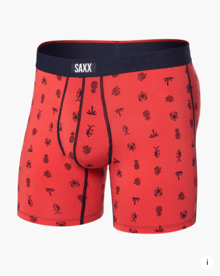 Saxx - Vibe Summer Catch - Coral Red