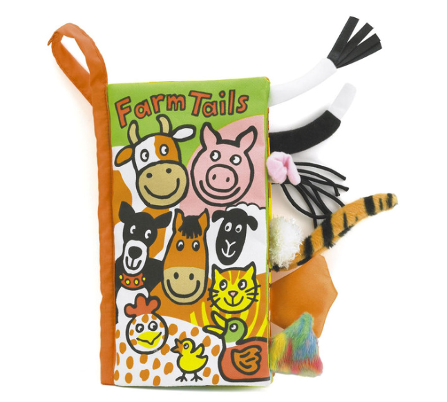 Jellycat - Farm Tails Book