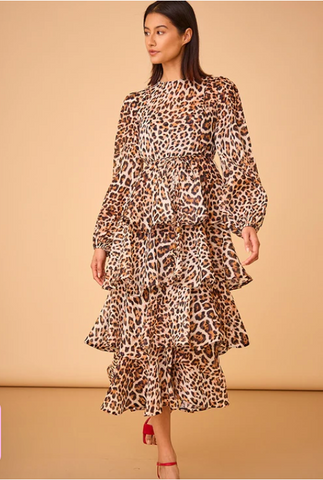 Hunter Bell - Chelsea Dress - Leopard