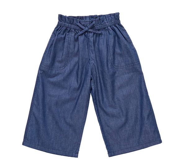 Pink Chicken - Girls Theodore Pant - Chambray