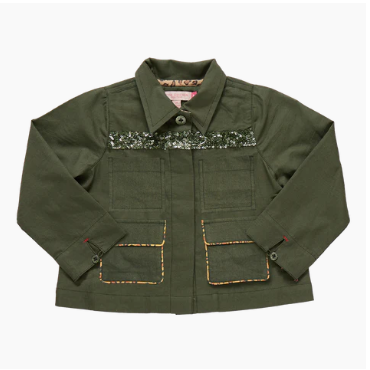 Pink Chicken - Girls Wylie Jacket - Four Leaf Clover