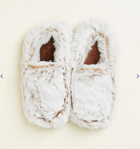 Warmies - Marshmallow Brown Slippers