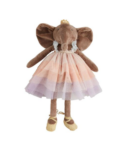 Mudpie - Elephant Princess Plush