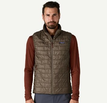 Patagonia - M's Nano Puff Vest - Marlow Brown