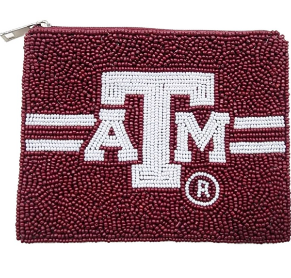 LA Chic - Collegiate Beaded Pouch