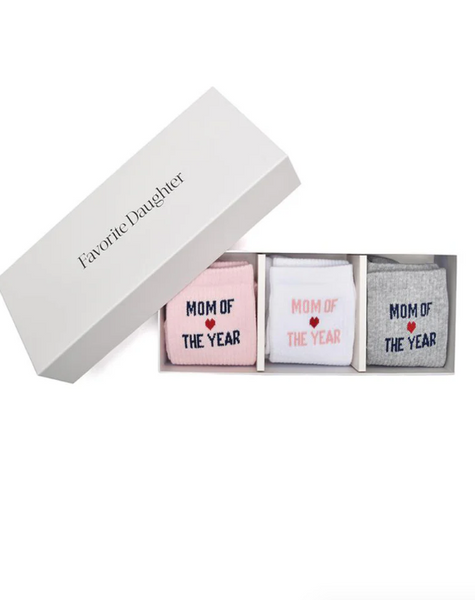 Favorite Daughter - Mom of the Year Sock Pack