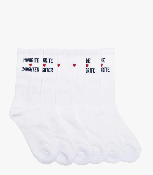 Favorite Daughter - Favorite Daughter Heart Sock Set