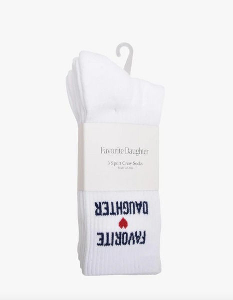 Favorite Daughter - Favorite Daughter Heart Sock Set