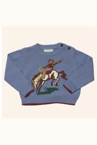 Pink Chicken - Baby Boys Oliver Sweater - Bronco