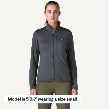 Patagonia - Womens R1 Thermal Jacket - Smolder Blue