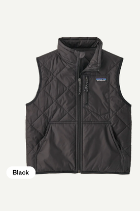Patagonia - K's Diamond Quilted Vest - Black
