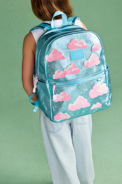 State- Kane Double Pocket Backpack- Clouds