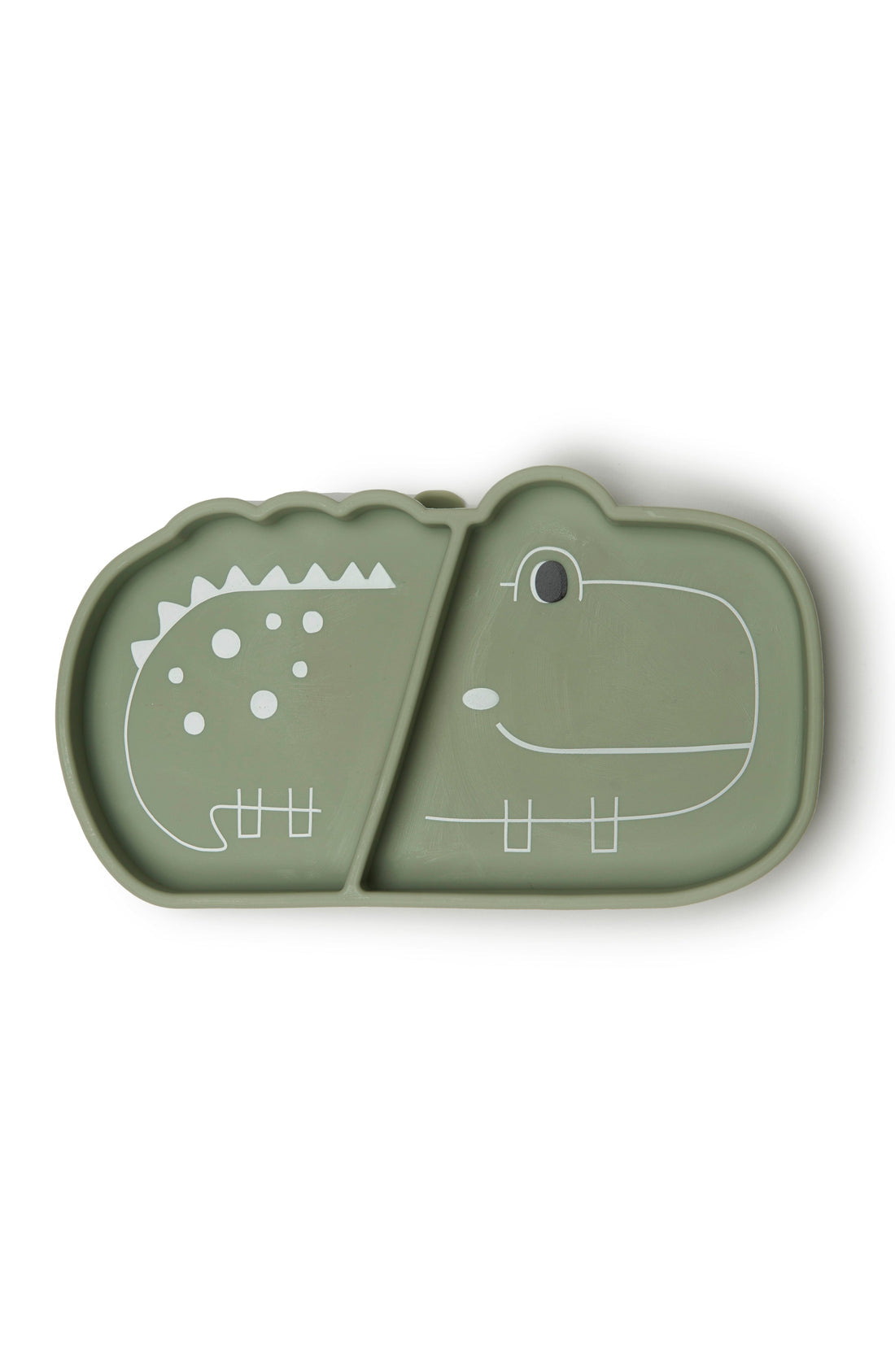 Loulou Lollipop - Alligator Born To Be Wild Silicone Snack Plate