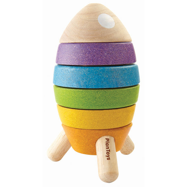 Plan Toys - Stacking Rocket