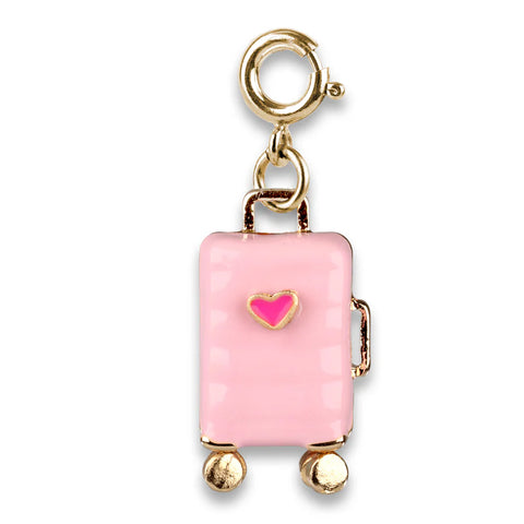 Charm-It - Gold Suitcase Charm
