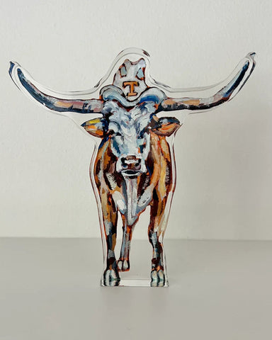Chelsea McShane - Texas Longhorn Acrylic Cutout Large