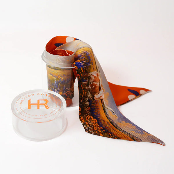 Hampton Road - Silk Twilly Scarf