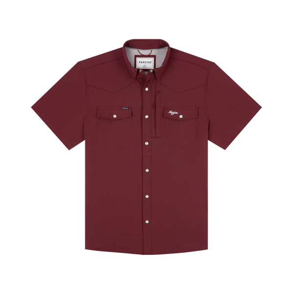 Poncho - The Aggie - Maroon