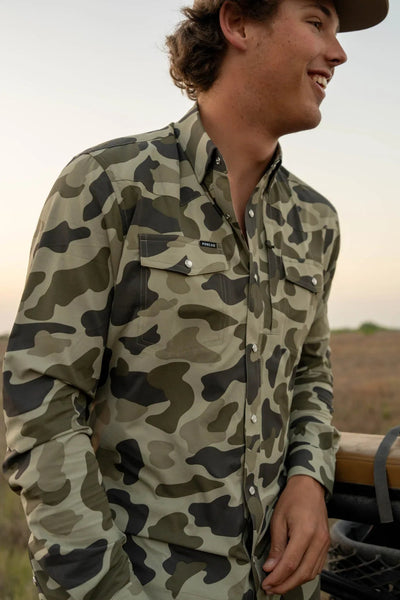 Poncho - The Zenaida - Duck Camo