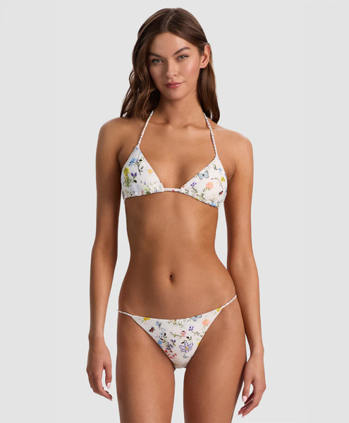 PQ Swim- Twisting Vines Rope Triangle Bikini