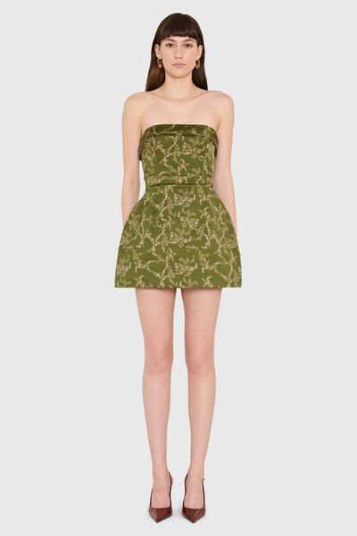 Amanda Uprichard - Avalee Skort Romper - Christina Print