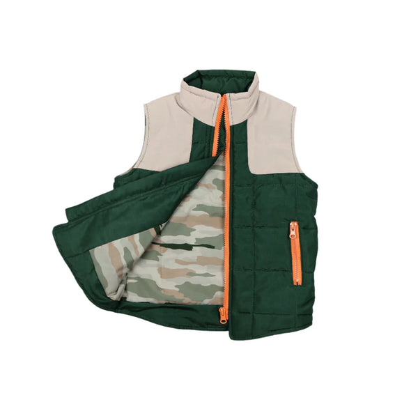 Blue Quail - Quilted Vest